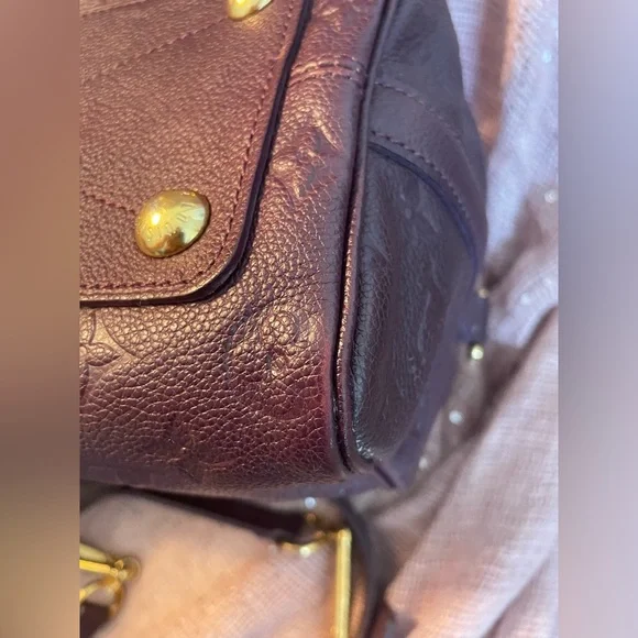 LOUIS VUITTON Empreinte Speedy Bandouliere 25 Leather HandBag - Picture 11 of 17